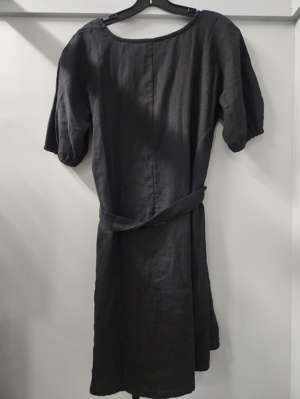 Emerson Fry India Collection Rosemary Dress in Black Organic Cotton XS / S New - Picture 4 of 4